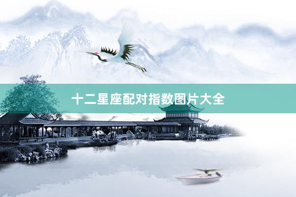 十二星座配对指数图片大全